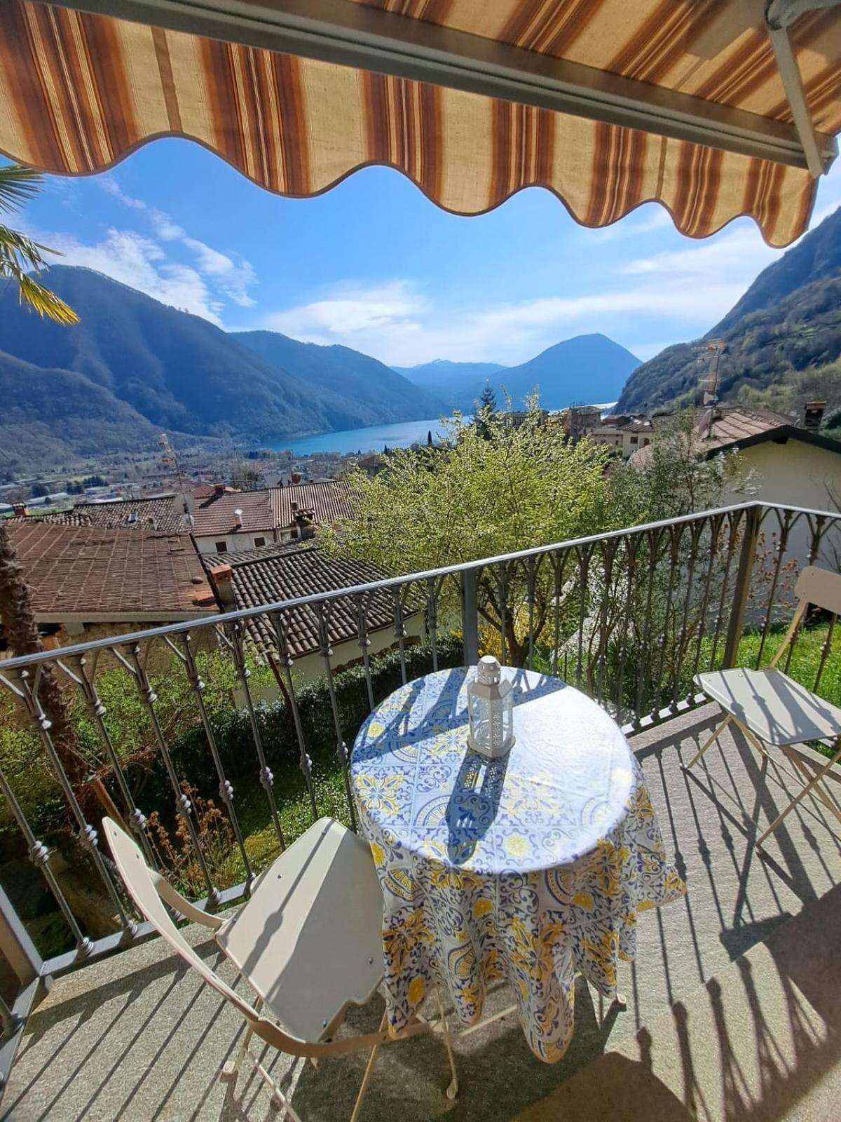 Casa Vista Lago E Giardino 波尔莱扎 外观 照片